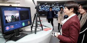 北京西城区高精尖科技展 5G基站与新一代人脸识别设备领航未来